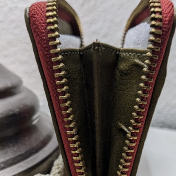 margot Genuine leather dana small zip around wallet - Picture 8 of 12